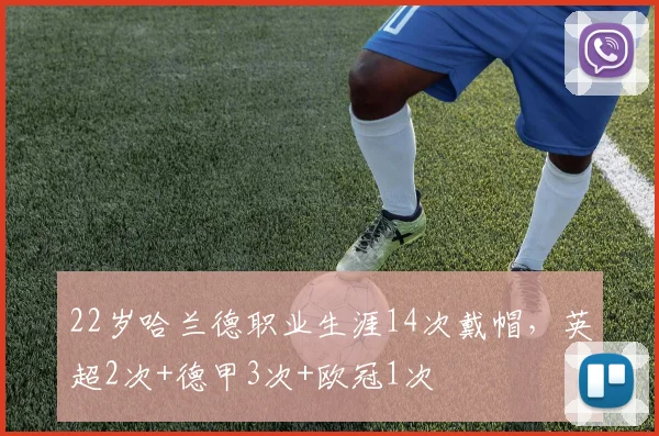 22岁哈兰德职业生涯14次戴帽，英超2次+德甲3次+欧冠1次