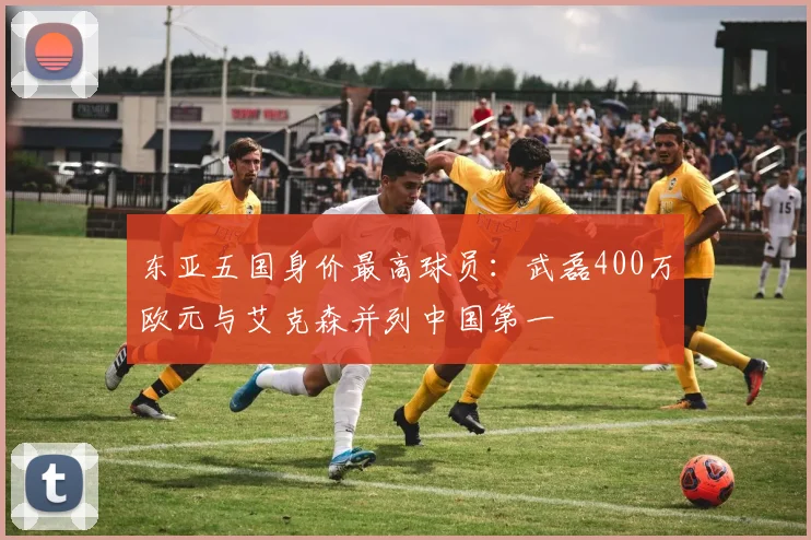 东亚五国身价最高球员：武磊400万欧元与艾克森并列中国第一